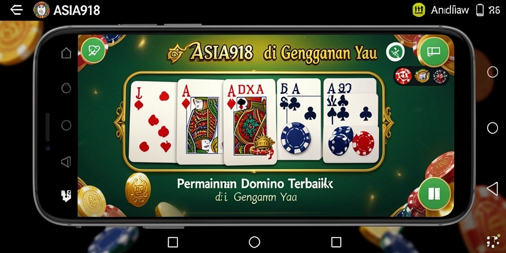 Tangkapan layar gameplay domino yang seru dan menarik di ASIA918.