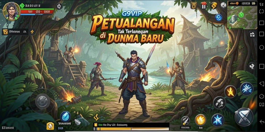 Tampilan gameplay G9VIP yang seru dan mengasyikkan.