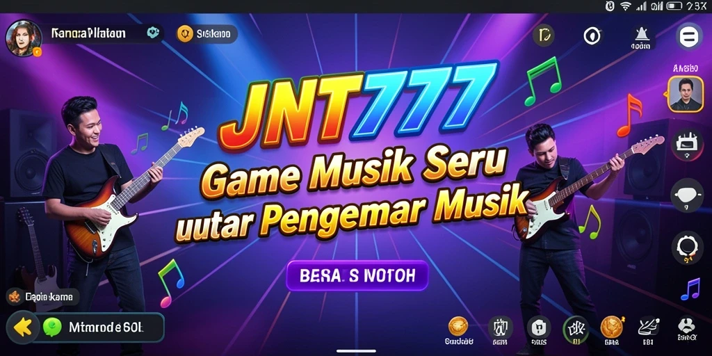 Screenshot JNT777 menunjukkan gameplay menantang dan interaktif.