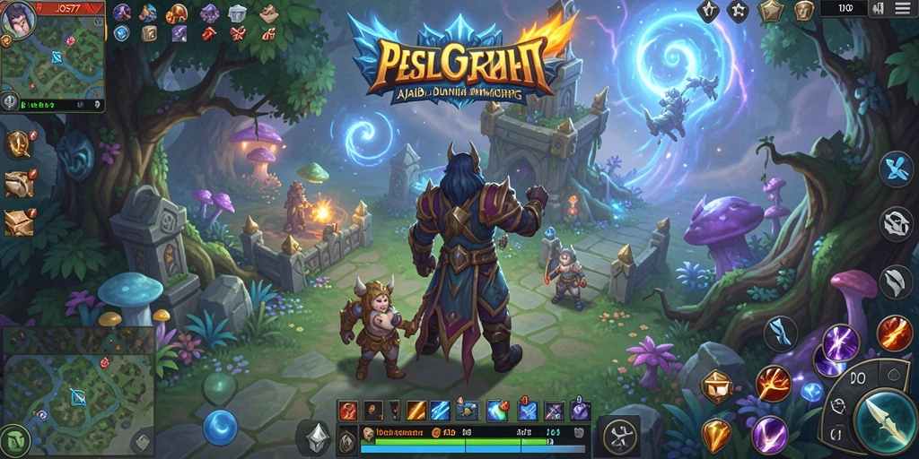 Tampilan gameplay menakjubkan dalam dunia MMORPG JOS77.