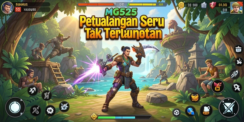 Tangkapan layar gameplay MG525 dengan pemandangan yang menakjubkan dan aksi seru.