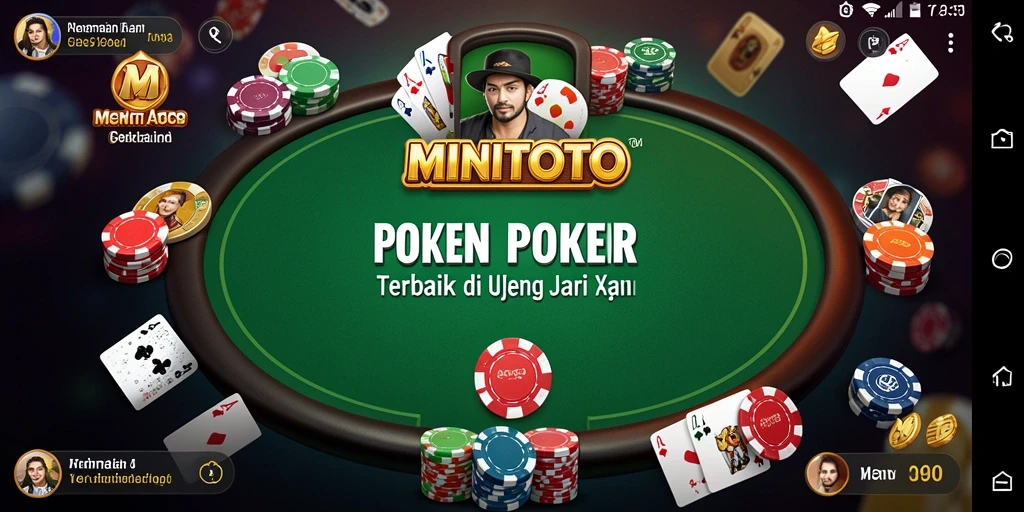 Gameplay seru MINITOTO dengan turnamen poker yang mendebarkan.