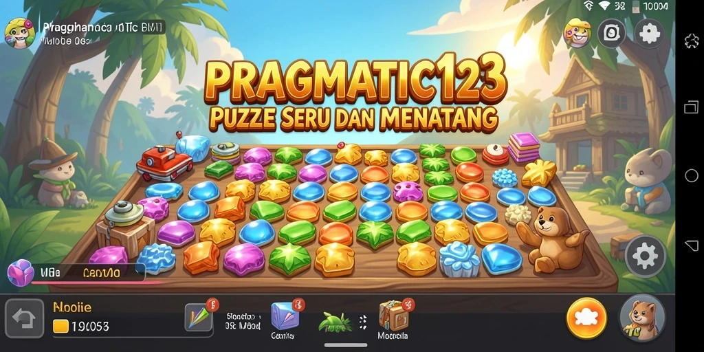 Screenshot gameplay PRAGMATIC123 menampilkan teka-teki menarik dan antarmuka yang menawan.