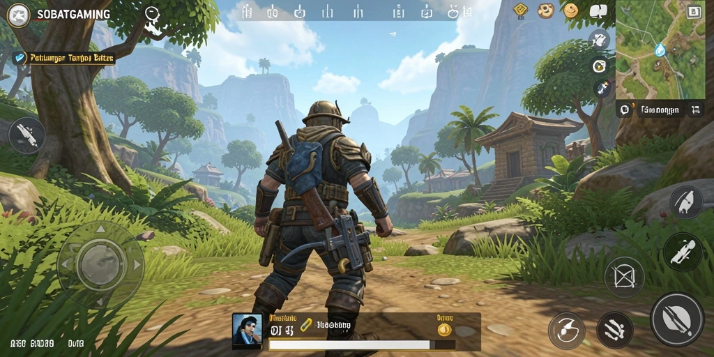Screenshot menampilkan petualangan seru di dunia terbuka SOBATGAMING.