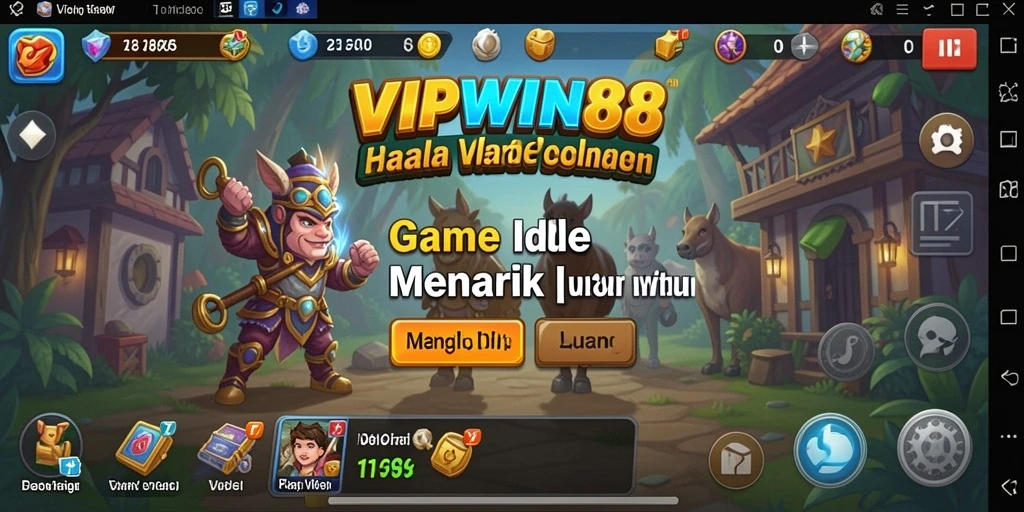 Tampilan gameplay VIPWIN88 yang menarik dan interaktif.